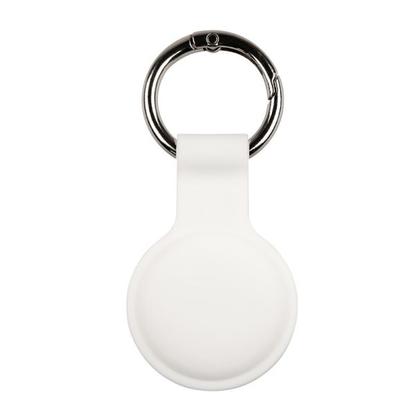 Mobile Origin AirTag KeyChain white