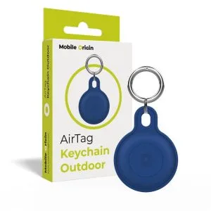 Mobile Origin AirTag Outdoor KeyChain blue