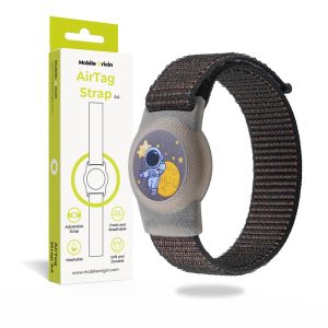 Mobile Origin AirTag Strap black cosmonaut