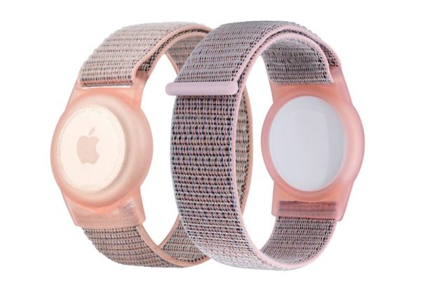 Mobile Origin AirTag Strap pink