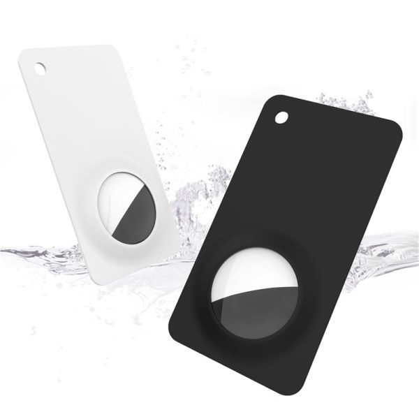 Mobile Origin AirTag Wallet Card white