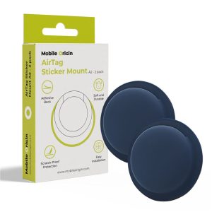Mobile Origin Airtag Sticker Mount A2 - 2 pack blue