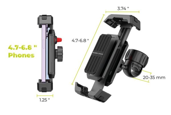 Mobile Origin Bike phone holder B1 black