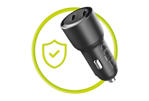 Mobile Origin Car Charger 60W 2 USB-C CA11