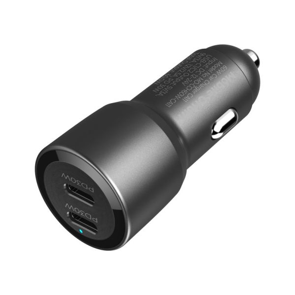 Mobile Origin Car Charger 60W 2 USB-C CA11