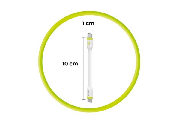 Mobile Origin Compact cable USB-C to USB-C white