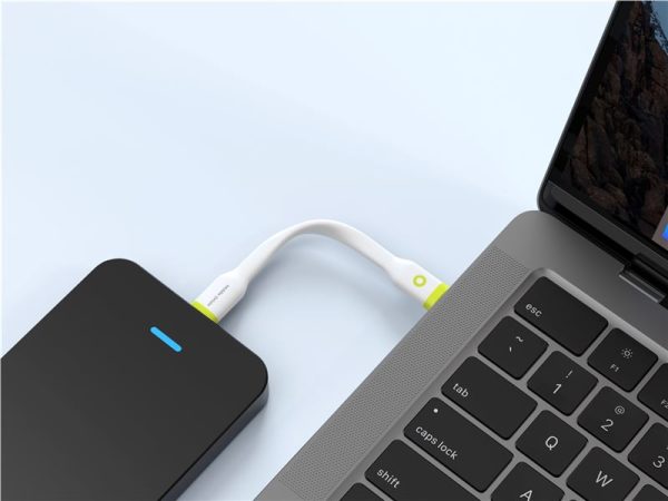 Mobile Origin Compact cable USB-C to USB-C white