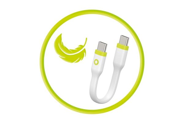 Mobile Origin Compact cable USB-C to USB-C white