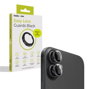 Mobile Origin Easy Lens guards black - iPhone 16 / 16 Plus