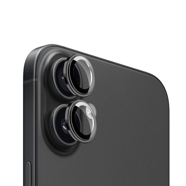 Mobile Origin Easy Lens guards black - iPhone 16 / 16 Plus