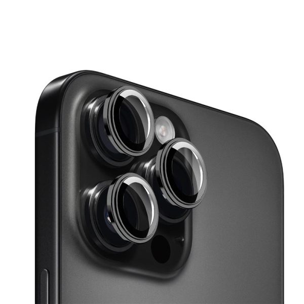Mobile Origin Easy Lens guards black - iPhone 16 Pro / 16 Pro Max