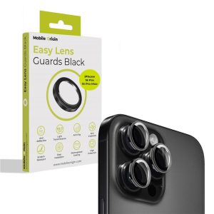 Mobile Origin Easy Lens guards black - iPhone 16 Pro / 16 Pro Max