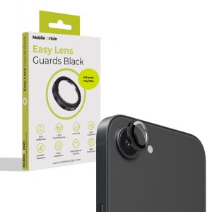 Mobile Origin Easy Lens guards black - iPhone 17e/16e