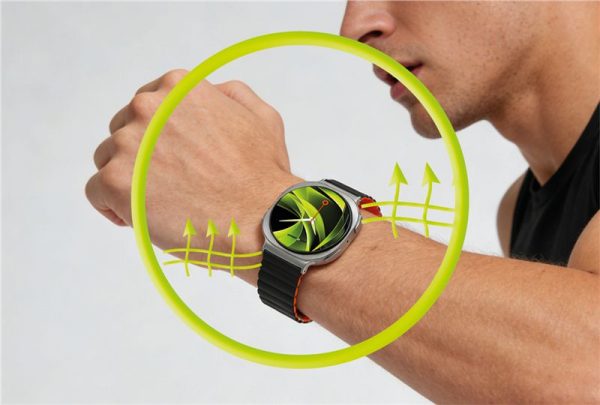 Mobile Origin Easy Strap Magnetic Galaxy Watch 8 Black/Orange