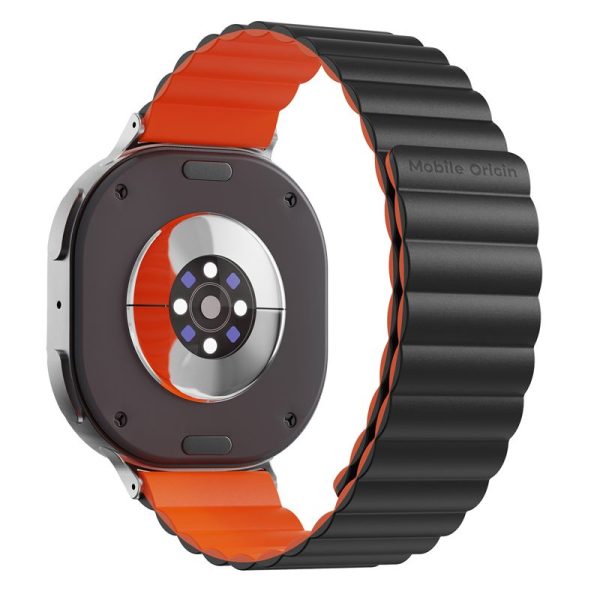 Mobile Origin Easy Strap Magnetic Galaxy Watch 8 Black/Orange