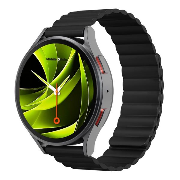 Mobile Origin Easy Strap Magnetic Watch 22mm Black