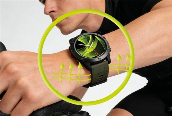 Mobile Origin Easy Strap Qucik Fit for Garmin 20mm Dark Green