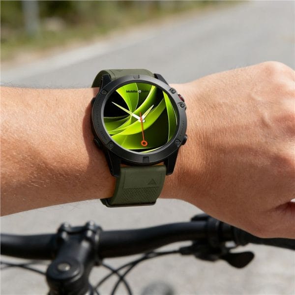 Mobile Origin Easy Strap Qucik Fit for Garmin 20mm Dark Green