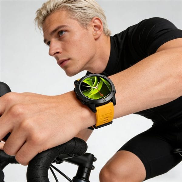 Mobile Origin Easy Strap Qucik Fit for Garmin 20mm Yellow