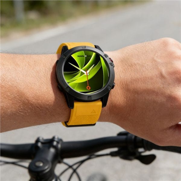 Mobile Origin Easy Strap Qucik Fit for Garmin 20mm Yellow