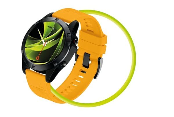Mobile Origin Easy Strap Qucik Fit for Garmin 20mm Yellow