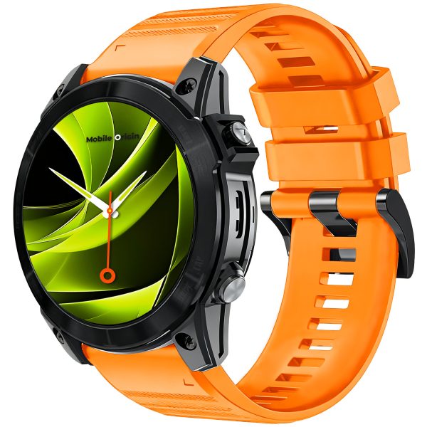 Mobile Origin Easy Strap Quick Fit for Garmin 22mm Orange