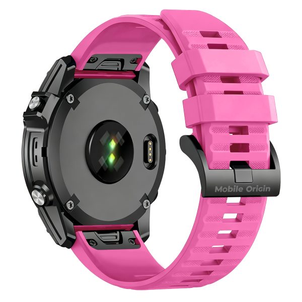 Mobile Origin Easy Strap Quick Fit for Garmin 22mm Pink