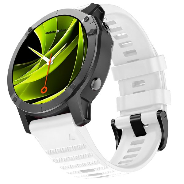 Mobile Origin Easy Strap Quick Fit for Garmin 22mm White