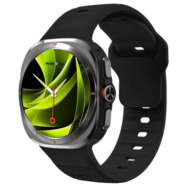 Mobile Origin Easy Strap Silicone Galaxy Watch Ultra 47mm Black