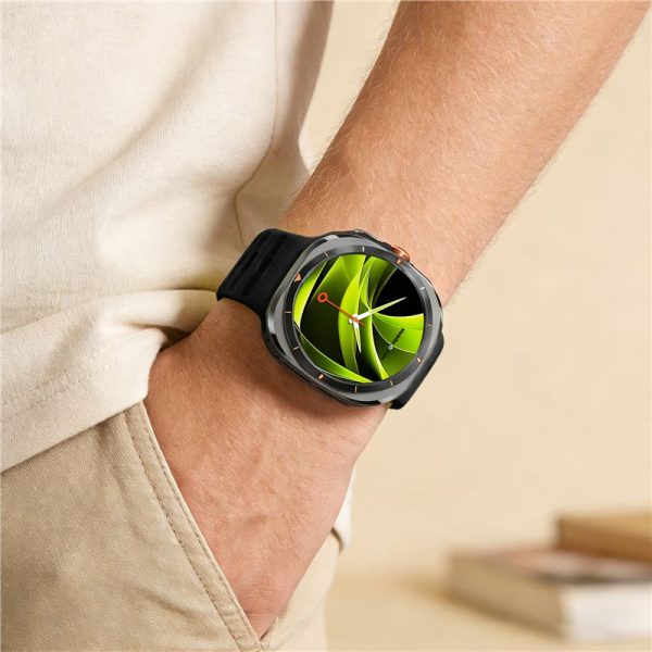 Mobile Origin Easy Strap Silicone Galaxy Watch Ultra 47mm Black