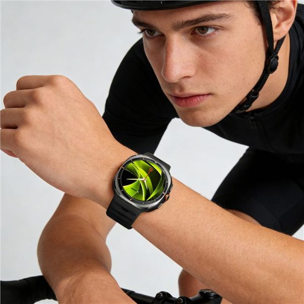 Mobile Origin Easy Strap Silicone Galaxy Watch Ultra 47mm Black