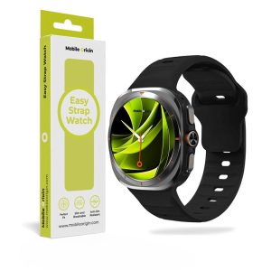 Mobile Origin Easy Strap Silicone Galaxy Watch Ultra 47mm Black