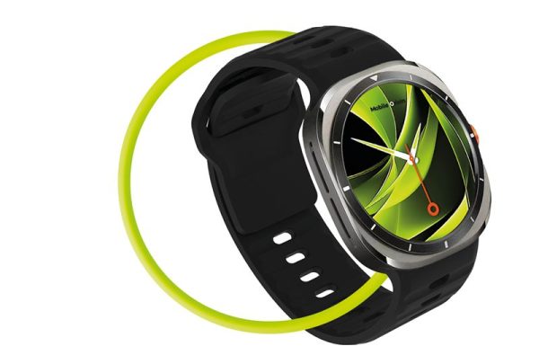 Mobile Origin Easy Strap Silicone Galaxy Watch Ultra 47mm Black