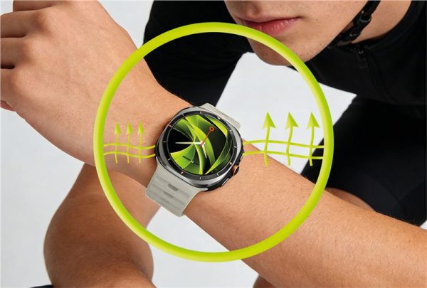 Mobile Origin Easy Strap Silicone Galaxy Watch Ultra 47mm Starlight