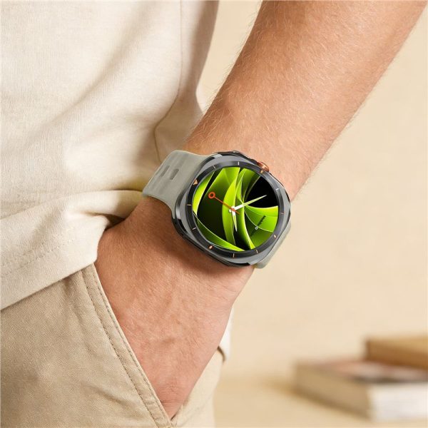 Mobile Origin Easy Strap Silicone Galaxy Watch Ultra 47mm Starlight