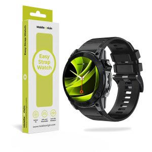 Mobile Origin Easy Strap Silicone Watch 20mm Black