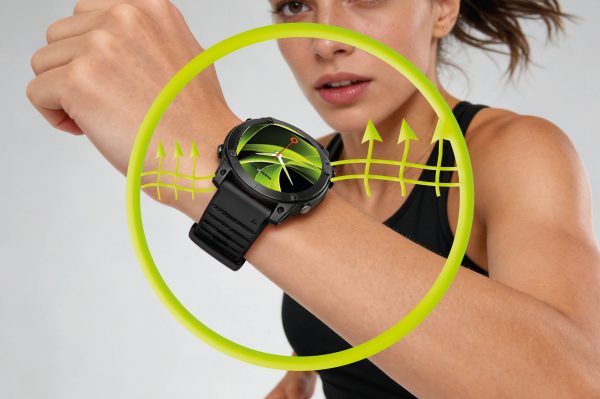 Mobile Origin Easy Strap Silicone Watch 20mm Black