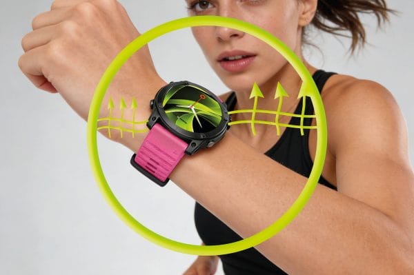 Mobile Origin Easy Strap Silicone Watch 20mm Pink