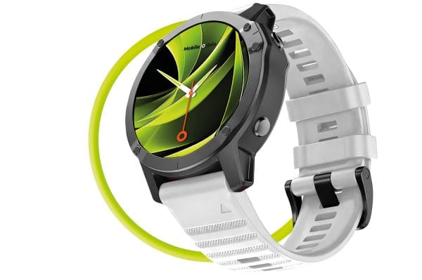 Mobile Origin Easy Strap Silicone Watch 20mm White