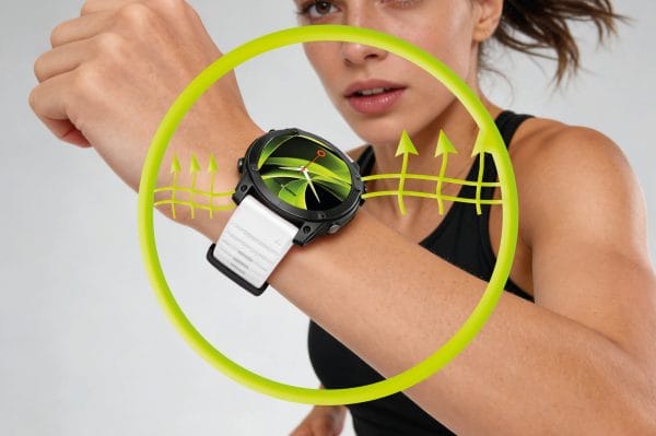 Mobile Origin Easy Strap Silicone Watch 20mm White