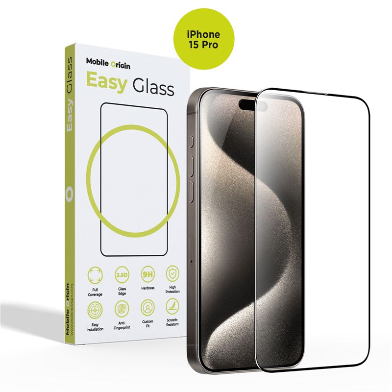 Mobile Origin EasyGlass - iPhone 15 Pro