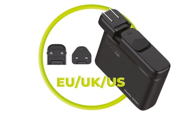 Mobile Origin GaN 140W Travel Charger Hub PW12 EU/UK/US 3x USB-C + 3x USB-A