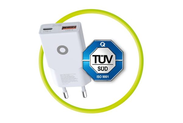 Mobile Origin GaN 30W Slim Charger TÜV MO16 - USB-A + USB-C
