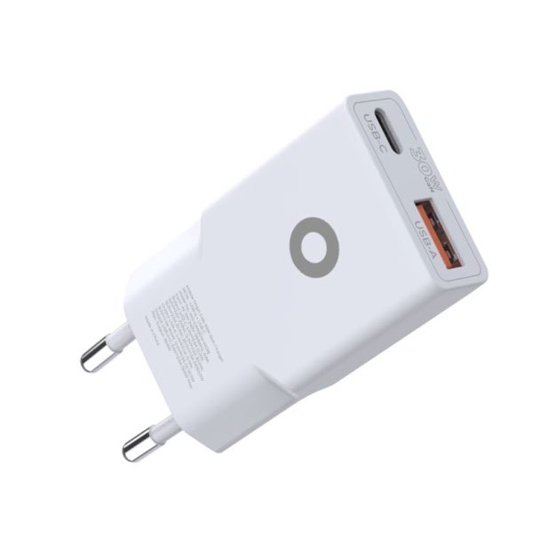 Mobile Origin GaN 30W Slim Charger TÜV MO16 - USB-A + USB-C