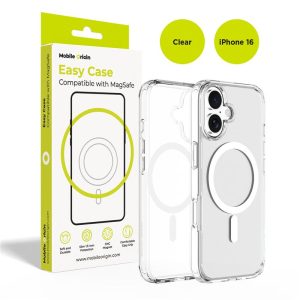 Mobile Origin Hybrid MagSafe Case clear - iPhone 16