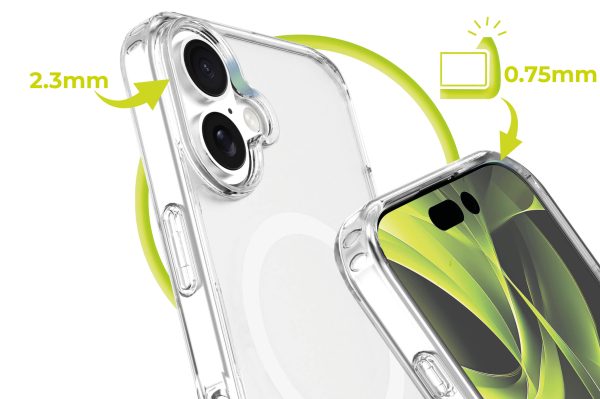 Mobile Origin Hybrid MagSafe Case clear - iPhone 16