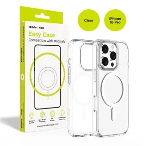 Θήκη iPhone 16 Pro Mobile Origin Hybrid MagSafe Clear