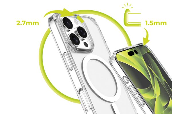 Mobile Origin Hybrid MagSafe Case clear - iPhone 16 Pro