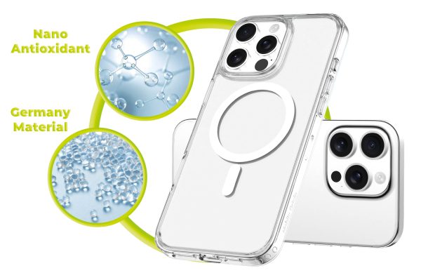 Mobile Origin Hybrid MagSafe Case clear - iPhone 16 Pro