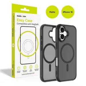 Θήκη iPhone 16 Mobile Origin Hybrid MagSafe Matte Black
